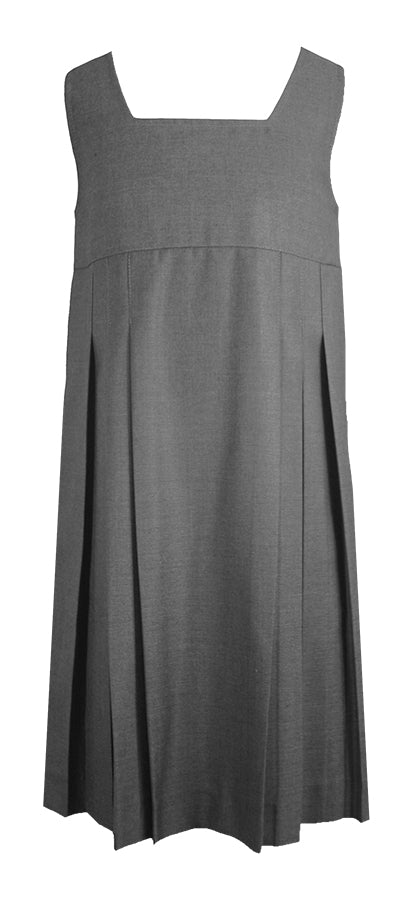 GREY TUNIC, STANDARD FRONT PLEATS