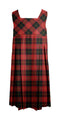 TARTAN TUNIC, STANDARD FRONT PLEATS, 2901-52