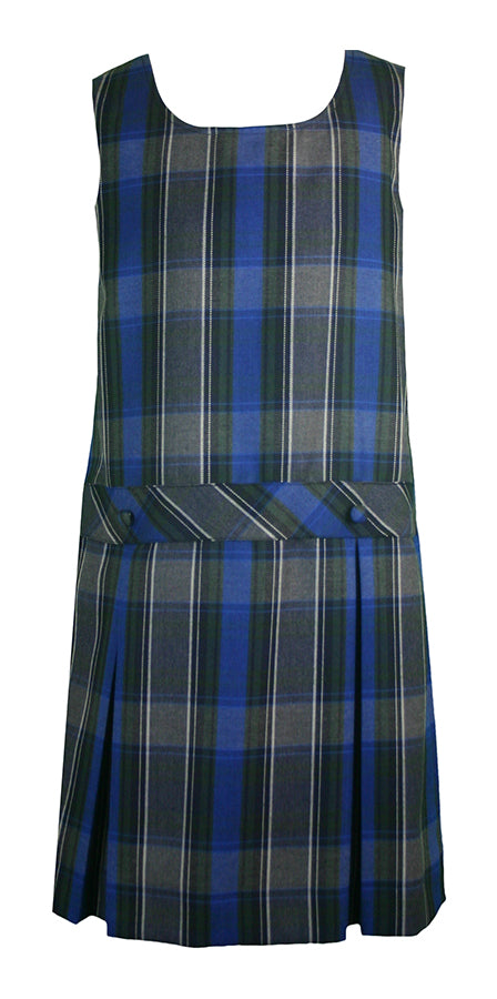 TARTAN TUNIC, DROPWAIST WITH BUTTONS, 2901-03