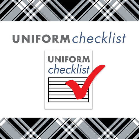 Uniform Checklist