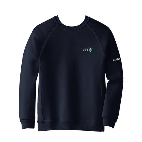 TALMUD TORAH CREWNECK SWEATSHIRT WITH NAME EMBROIDERY, ADULT