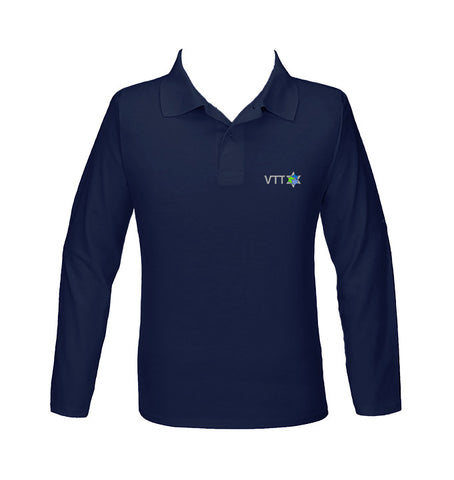 ***TALMUD TORAH GOLF SHIRT, UNISEX, LONG SLEEVE, ADULT