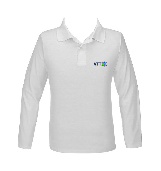 ***TALMUD TORAH GOLF SHIRT, UNISEX, LONG SLEEVE, ADULT