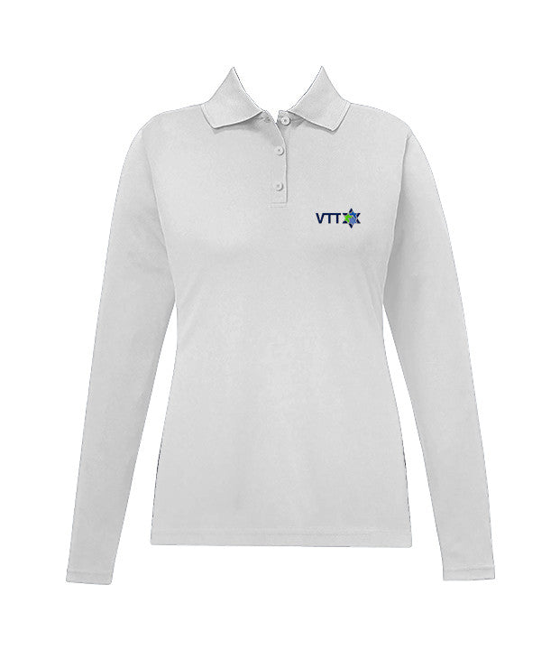 ***TALMUD TORAH GOLF SHIRT, GIRLS, LONG SLEEVE, YOUTH