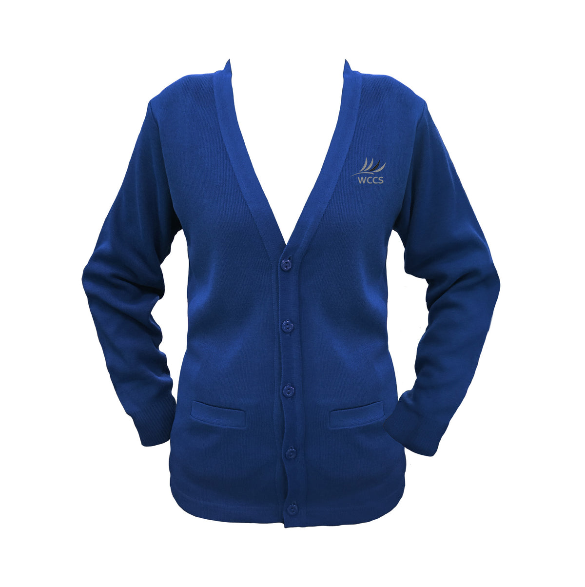 *WEST COAST ROYAL BLUE CARDIGAN, UP TO SIZE 32