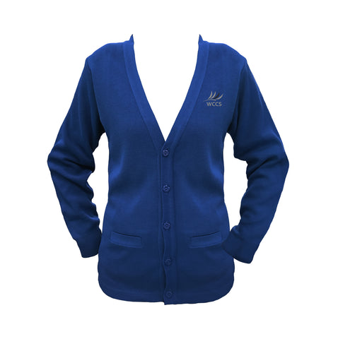 *WEST COAST ROYAL BLUE CARDIGAN, UP TO SIZE 32