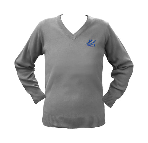 *WEST COAST LIGHT GREY PULLOVER, UP TO SIZE 42
