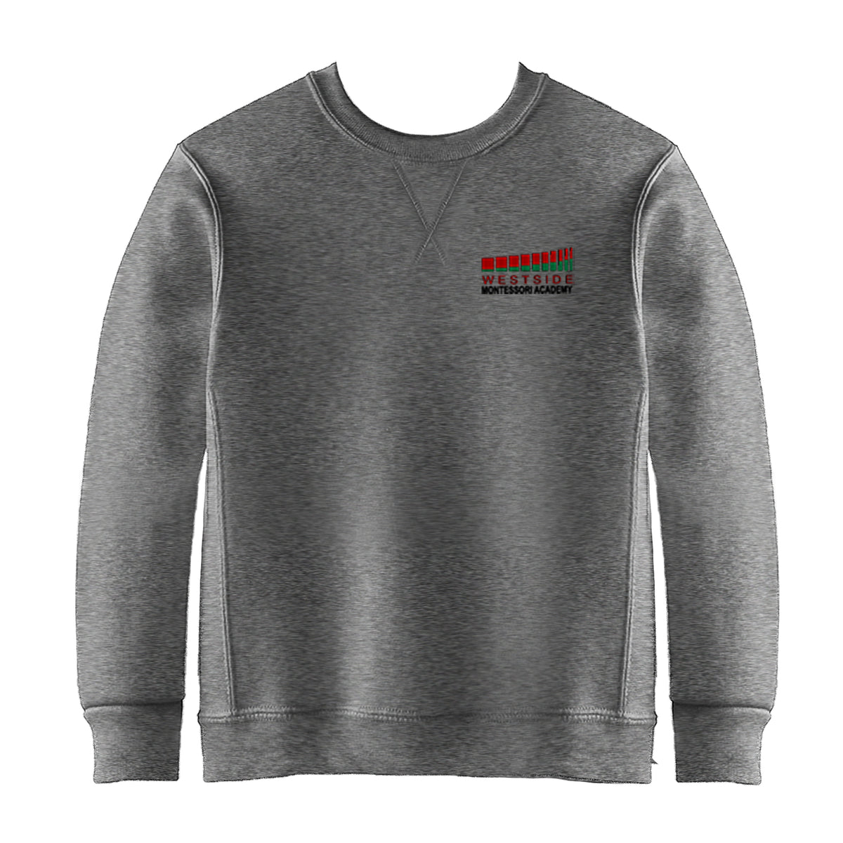 WESTSIDE MONTESSORI CREWNECK SWEATSHIRT, YOUTH