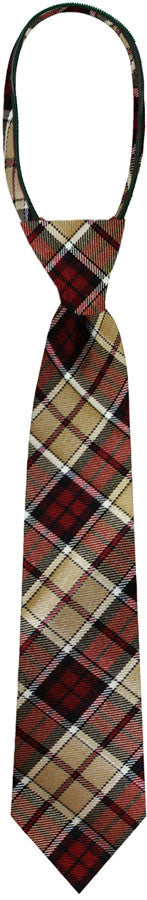 TARTAN ZIPPER TIE, 2901-33 *FINAL SALE*