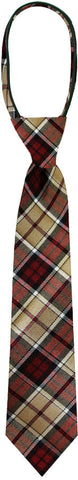 TARTAN ZIPPER TIE, 2901-33 *FINAL SALE*